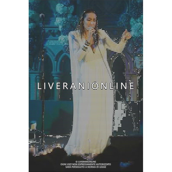 British Singer-songwriter Deliah (born Paloma Ayana Stoecker) performs at Union Chapel, London, England, UK on Tuesday 5th August 2014, the first date on her #NoFilter Tour. ©PHOTOSHOT/Agenzia Aldo Liverani sas - ITALY ONLY - EDITORIAL USE ONLY