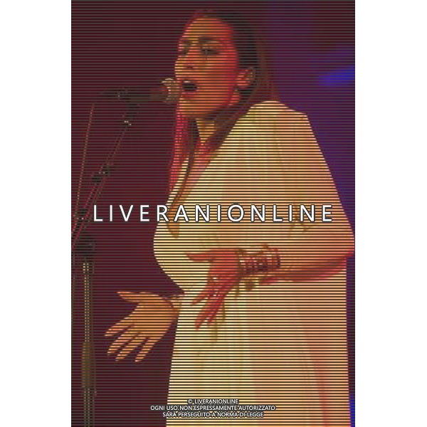 British Singer-songwriter Deliah (born Paloma Ayana Stoecker) performs at Union Chapel, London, England, UK on Tuesday 5th August 2014, the first date on her #NoFilter Tour. ©PHOTOSHOT/Agenzia Aldo Liverani sas - ITALY ONLY - EDITORIAL USE ONLY