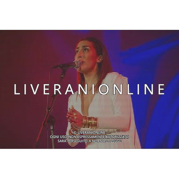 British Singer-songwriter Deliah (born Paloma Ayana Stoecker) performs at Union Chapel, London, England, UK on Tuesday 5th August 2014, the first date on her #NoFilter Tour. ©PHOTOSHOT/Agenzia Aldo Liverani sas - ITALY ONLY - EDITORIAL USE ONLY