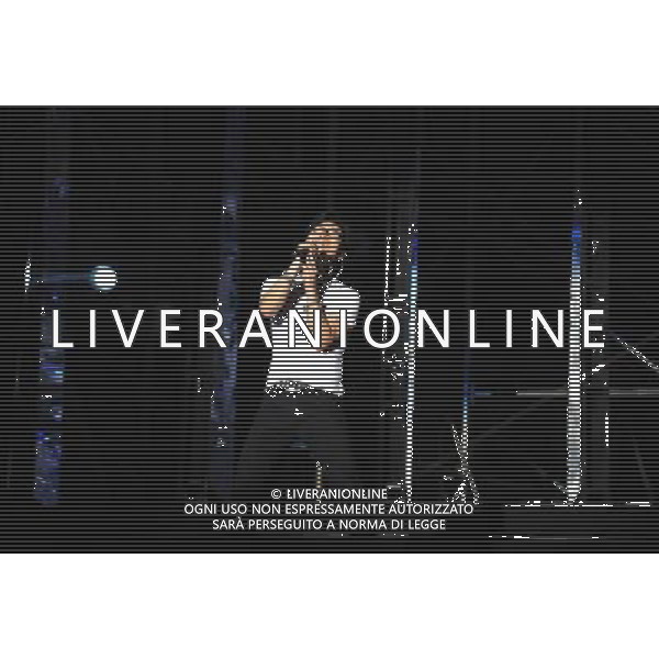 (140803) -- BEIJING, Aug. 3, 2014 () -- Singer Wang Feng performs at his solo concert in Beijing, capital of China, Aug. 2, 2014. (/Xiao Xiao) (lfj) ©photoshot/Agenzia Aldo Liverani sas - ITALY ONLY - EDITORIAL USE ONLY ©PHOTOSHOT/Agenzia Aldo Liverani sas - ITALY ONLY - EDITORIAL USE ONLY