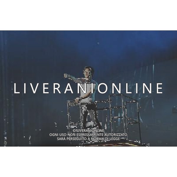 (140803) -- BEIJING, Aug. 3, 2014 () -- Singer Wang Feng performs at his solo concert in Beijing, capital of China, Aug. 2, 2014. (/Xiao Xiao) (lfj) ©photoshot/Agenzia Aldo Liverani sas - ITALY ONLY - EDITORIAL USE ONLY ©PHOTOSHOT/Agenzia Aldo Liverani sas - ITALY ONLY - EDITORIAL USE ONLY
