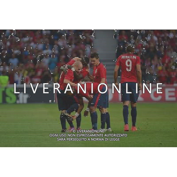 Joie Lille - Florent BALMONT - 05.08.2014 - Lille / Grasshopper Zurich - 3emeTour Champions League Photo : Dave Winter / Icon Sport