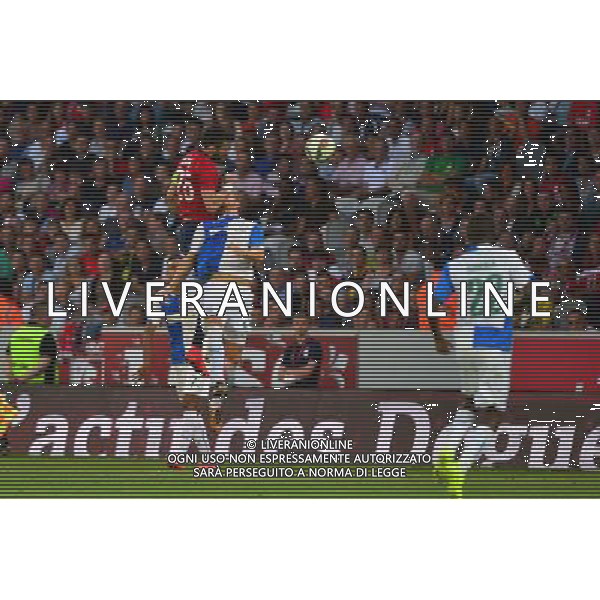 Marko BASA / Michael LANG - 05.08.2014 - Lille / Grasshopper Zurich - 3emeTour Champions League Photo : Dave Winter / Icon Sport