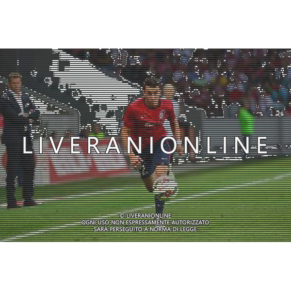 Sebastien CORCHIA - 05.08.2014 - Lille / Grasshopper Zurich - 3emeTour Champions League Photo : Dave Winter / Icon Sport