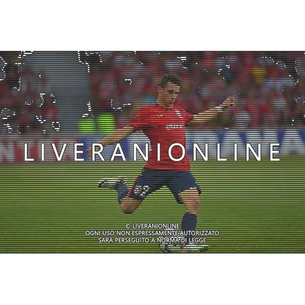 Sebastien CORCHIA - 05.08.2014 - Lille / Grasshopper Zurich - 3emeTour Champions League Photo : Dave Winter / Icon Sport