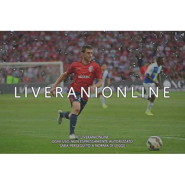 Sebastien CORCHIA - 05.08.2014 - Lille / Grasshopper Zurich - 3emeTour Champions League Photo : Dave Winter / Icon Sport