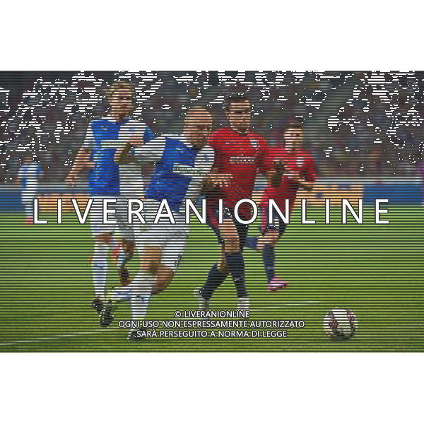 Stephane GRICHTING / Sebastien CORCHIA - 05.08.2014 - Lille / Grasshopper Zurich - 3emeTour Champions League Photo : Dave Winter / Icon Sport