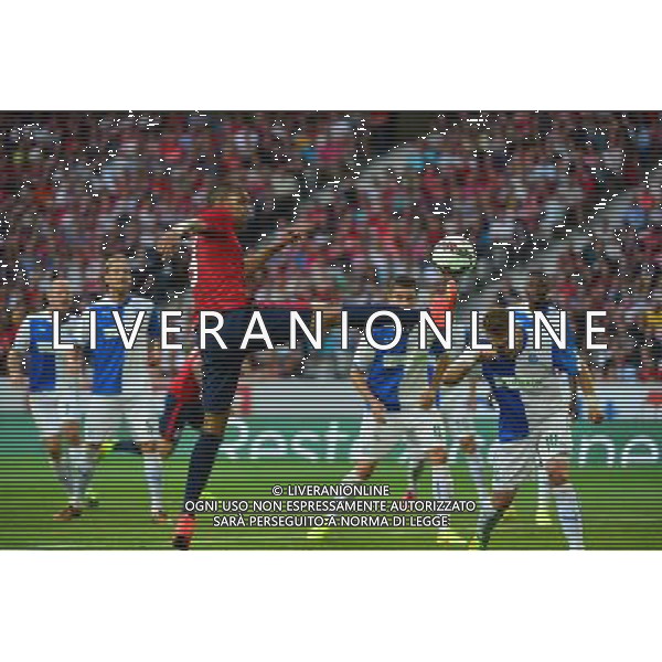 Ronny RODELIN - 05.08.2014 - Lille / Grasshopper Zurich - 3emeTour Champions League Photo : Dave Winter / Icon Sport AG ALDO LIVERANI SAS ONLY ITALY