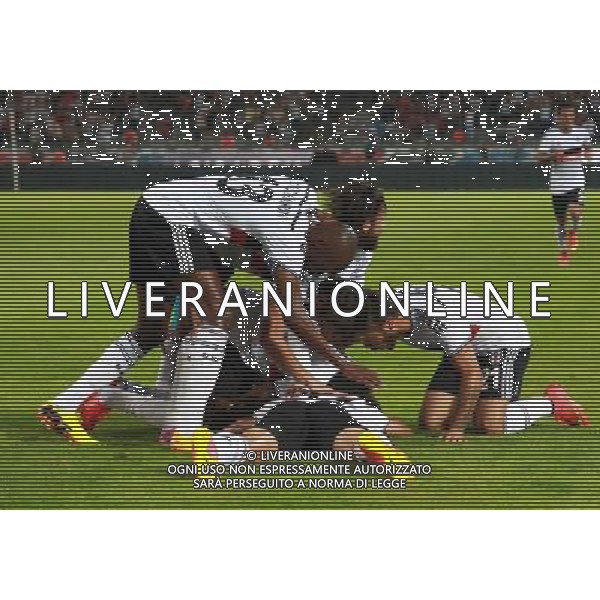 UEFA Champions League third leg qualification second leg match between Besiktas and Feyenoord at Olympic stadium in istanbul 06 august 2014. Pictured: Besiktas players celebrates after their goal. ELIMINACJE KWALIFIKACJE LIGA MISTRZOW SEZON 2014/2015 PILKA NOZNA FOT. Seskimphoto / NEWSPIX.PL POLAND, TURKEY, GERMANY, AUSTRIA AND UK OUT !!! --- Newspix.pl AG ALDO LIVERANI SAS ONLY ITALY *** Local Caption *** www.newspix.pl mail us: info@newspix.pl call us: 0048 022 23 22 222 --- Polish Picture Agency by Ringier Axel Springer Poland