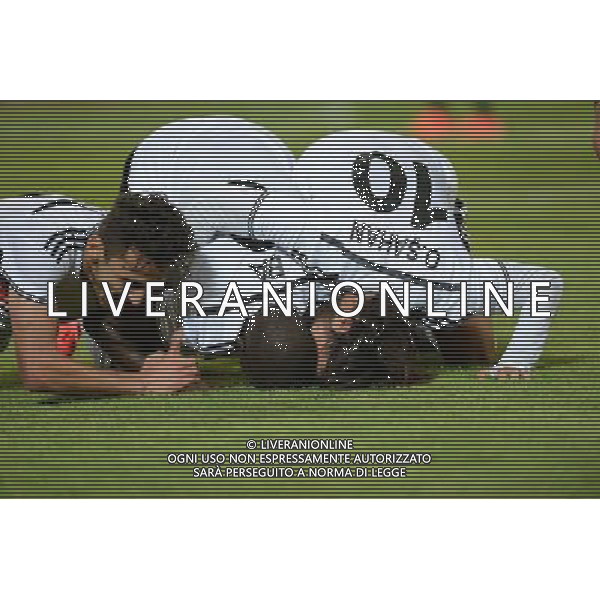 UEFA Champions League third leg qualification second leg match between Besiktas and Feyenoord at Olympic stadium in istanbul 06 august 2014. Pictured: Besiktas players Demba Ba and Olcay Sahan celebrates after goal. ELIMINACJE KWALIFIKACJE LIGA MISTRZOW SEZON 2014/2015 PILKA NOZNA FOT. Seskimphoto / NEWSPIX.PL POLAND, TURKEY, GERMANY, AUSTRIA AND UK OUT !!! --- Newspix.pl AG ALDO LIVERANI SAS ONLY ITALY *** Local Caption *** www.newspix.pl mail us: info@newspix.pl call us: 0048 022 23 22 222 --- Polish Picture Agency by Ringier Axel Springer Poland