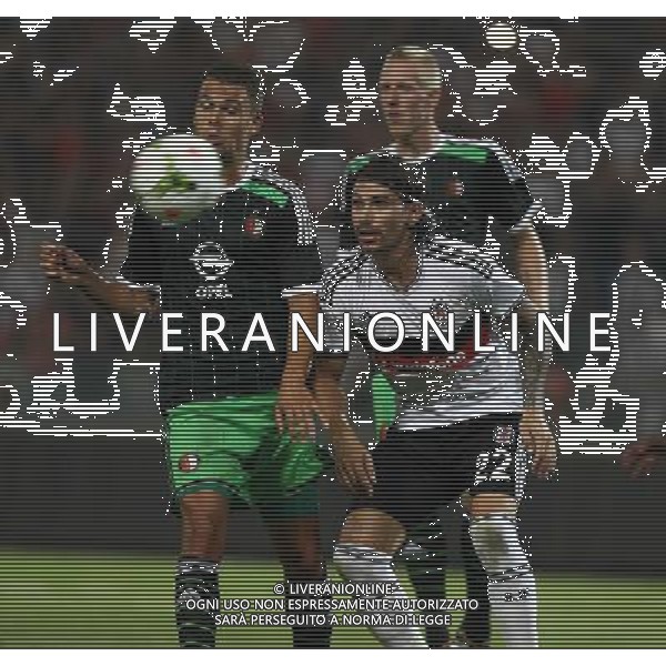 UEFA Champions League third leg qualification second leg match between Besiktas and Feyenoord at Olympic stadium in istanbul 06 august 2014. Pictured: Ersan Gulum (R) of Besiktas. ELIMINACJE KWALIFIKACJE LIGA MISTRZOW SEZON 2014/2015 PILKA NOZNA FOT. Seskimphoto / NEWSPIX.PL POLAND, TURKEY, GERMANY, AUSTRIA AND UK OUT !!! --- Newspix.pl AG ALDO LIVERANI SAS ONLY ITALY *** Local Caption *** www.newspix.pl mail us: info@newspix.pl call us: 0048 022 23 22 222 --- Polish Picture Agency by Ringier Axel Springer Poland