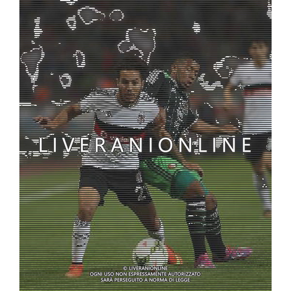 UEFA Champions League third leg qualification second leg match between Besiktas and Feyenoord at Olympic stadium in istanbul 06 august 2014. Pictured: Kerim Frei of Besiktas. ELIMINACJE KWALIFIKACJE LIGA MISTRZOW SEZON 2014/2015 PILKA NOZNA FOT. Seskimphoto / NEWSPIX.PL POLAND, TURKEY, GERMANY, AUSTRIA AND UK OUT !!! --- Newspix.pl AG ALDO LIVERANI SAS ONLY ITALY *** Local Caption *** www.newspix.pl mail us: info@newspix.pl call us: 0048 022 23 22 222 --- Polish Picture Agency by Ringier Axel Springer Poland