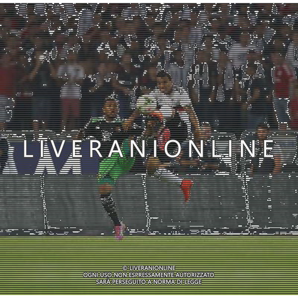 UEFA Champions League third leg qualification second leg match between Besiktas and Feyenoord at Olympic stadium in istanbul 06 august 2014. Pictured: ELIMINACJE KWALIFIKACJE LIGA MISTRZOW SEZON 2014/2015 PILKA NOZNA FOT. Seskimphoto / NEWSPIX.PL POLAND, TURKEY, GERMANY, AUSTRIA AND UK OUT !!! --- Newspix.pl AG ALDO LIVERANI SAS ONLY ITALY *** Local Caption *** www.newspix.pl mail us: info@newspix.pl call us: 0048 022 23 22 222 --- Polish Picture Agency by Ringier Axel Springer Poland