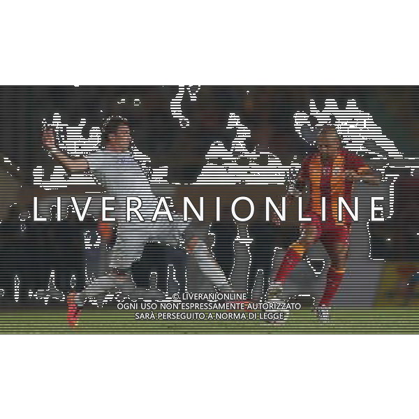 Friendly match between Galatasaray and Atletico Madrid at Ataturk stadium in Izmir. Score: Galatasaray 0 - Atletico Madrid 0 Pictured: Felipe Melo (R) of Galatasaray and Gabriel Fernandez Arenas (Gabi) of Atletico Madrid. MECZ TOWARZYSKI SEZON 2014/2015 PILKA NOZNA GALATASARAY vs ATLETICO MADRYT FOT. SESKIM/NEWSPIX.PL POLAND, TURKEY, GERMANY, AUSTRIA AND UK OUT !!! --- Newspix.pl *** Local Caption *** www.newspix.pl mail us: info@newspix.pl call us: 0048 022 23 22 222 --- Polish Picture Agency by Ringier Axel Springer Poland