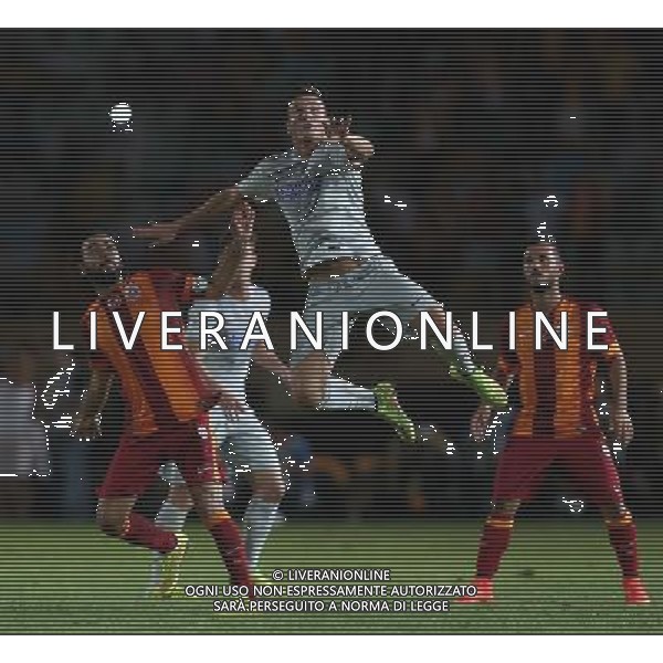 Friendly match between Galatasaray and Atletico Madrid at Ataturk stadium in Izmir. Score: Galatasaray 0 - Atletico Madrid 0 Pictured: Selcuk Inan (L) of Galatasaray. MECZ TOWARZYSKI SEZON 2014/2015 PILKA NOZNA GALATASARAY vs ATLETICO MADRYT FOT. SESKIM/NEWSPIX.PL POLAND, TURKEY, GERMANY, AUSTRIA AND UK OUT !!! --- Newspix.pl *** Local Caption *** www.newspix.pl mail us: info@newspix.pl call us: 0048 022 23 22 222 --- Polish Picture Agency by Ringier Axel Springer Poland