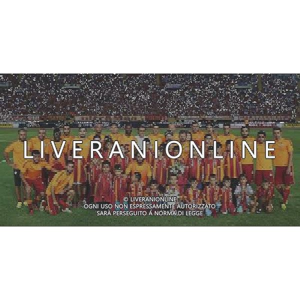 Friendly match between Galatasaray and Atletico Madrid at Ataturk stadium in Izmir. Score: Galatasaray 0 - Atletico Madrid 0 Pictured: Galatasaray players with children MECZ TOWARZYSKI SEZON 2014/2015 PILKA NOZNA GALATASARAY vs ATLETICO MADRYT FOT. SESKIM/NEWSPIX.PL POLAND, TURKEY, GERMANY, AUSTRIA AND UK OUT !!! --- Newspix.pl *** Local Caption *** www.newspix.pl mail us: info@newspix.pl call us: 0048 022 23 22 222 --- Polish Picture Agency by Ringier Axel Springer Poland