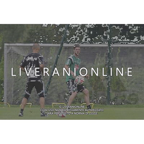 Ricky Van Wolfswinkel / Thierry Cotte - 07.08.2014 - Entrainement Saint Etienne Photo : Jean Paul Thomas / Icon Sport AG ALDO LIVERANI SAS ONLY ITALY