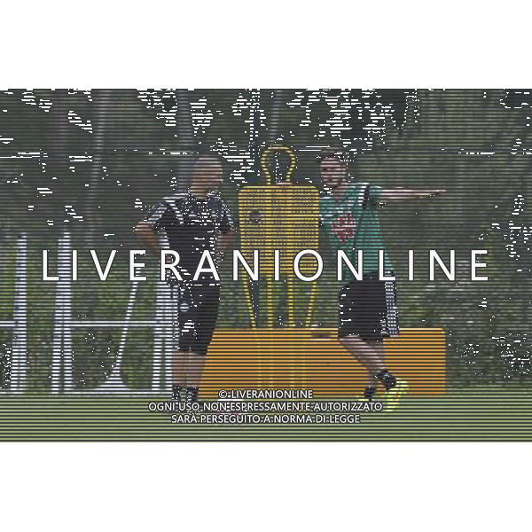 Ricky Van Wolfswinkel / Thierry Cotte - 07.08.2014 - Entrainement Saint Etienne Photo : Jean Paul Thomas / Icon Sport AG ALDO LIVERANI SAS ONLY ITALY