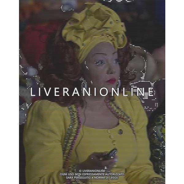 Chantal Biya, first lady of Cameroon, arrives at the plenary session on \'Investing in our Future at the U.S. - Africa Leaders Summit at the John F. Kennedy Center for the Performing Arts in Washington, D.C. on Wednesday, August 6, 2014. AG ALDO LIVERANI SAS ONLY ITALY
