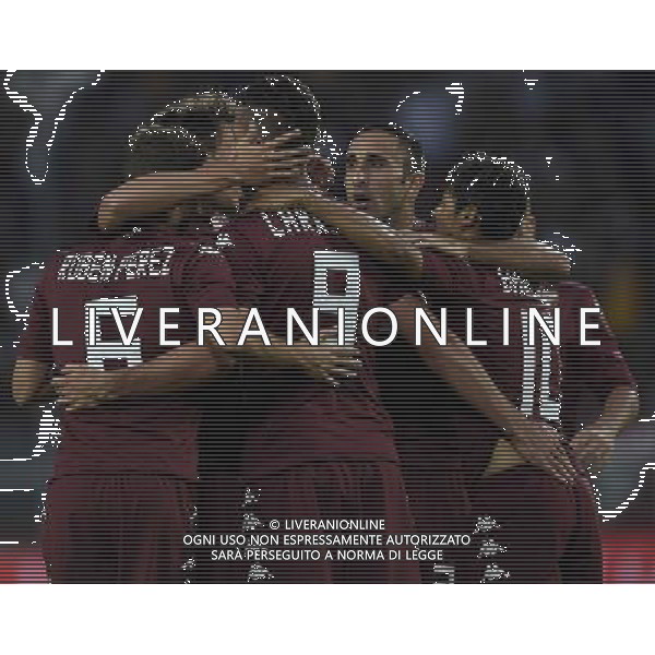 UEFA Europa League 2014/2015 Terzo Turno di Qualificazione Ritorno Torino - 07.08.2014 Torino-Brommapojkarna Nella Foto:larrondo esulta /Ph.Vitez-Ag. Aldo Liverani
