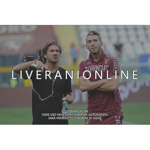 UEFA Europa League - 3¡ turno preliminare Torino 7-08-2014 Stadio Olimpico Torino - Brommapojkarna nella foto Cerci ed El Kaddouri a riposo foto Roberto Garavaglia - ag. Aldo Liverani