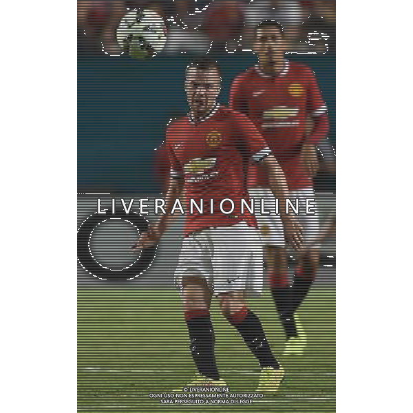 Guinnes International Champions Cup 2014 Finale Miami - 04.08.2014 Manchester United-Liverpool Nella Foto:Cleverley Tom /Ph.Vitez-Ag. Aldo Liverani