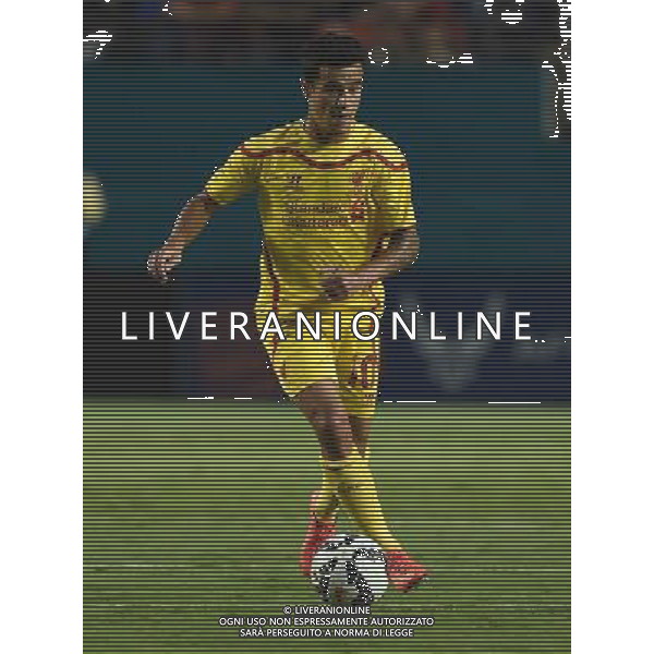 Guinnes International Champions Cup 2014 Finale Miami - 04.08.2014 Manchester United-Liverpool Nella Foto:Coutinho Philippe /Ph.Vitez-Ag. Aldo Liverani