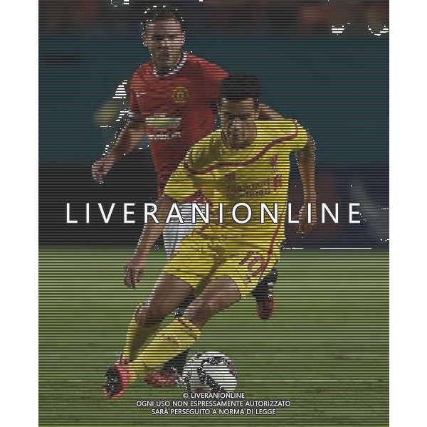 Guinnes International Champions Cup 2014 Finale Miami - 04.08.2014 Manchester United-Liverpool Nella Foto:Coutinho Philippe /Ph.Vitez-Ag. Aldo Liverani