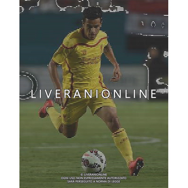 Guinnes International Champions Cup 2014 Finale Miami - 04.08.2014 Manchester United-Liverpool Nella Foto:Coutinho Philippe /Ph.Vitez-Ag. Aldo Liverani