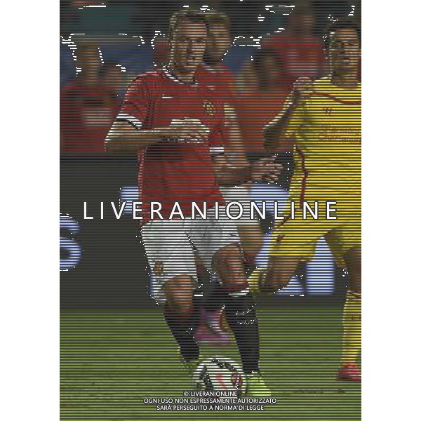 Guinnes International Champions Cup 2014 Finale Miami - 04.08.2014 Manchester United-Liverpool Nella Foto:Evans Jonny /Ph.Vitez-Ag. Aldo Liverani