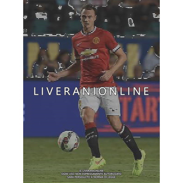 Guinnes International Champions Cup 2014 Finale Miami - 04.08.2014 Manchester United-Liverpool Nella Foto:Evans Jonny /Ph.Vitez-Ag. Aldo Liverani
