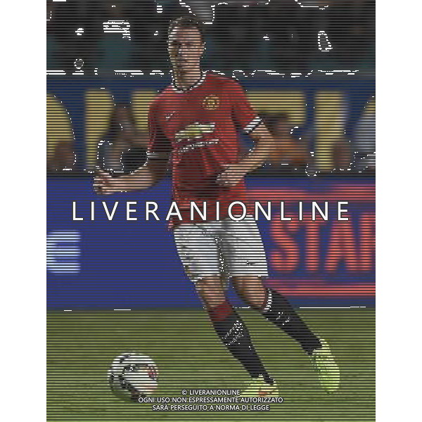 Guinnes International Champions Cup 2014 Finale Miami - 04.08.2014 Manchester United-Liverpool Nella Foto:Evans Jonny /Ph.Vitez-Ag. Aldo Liverani