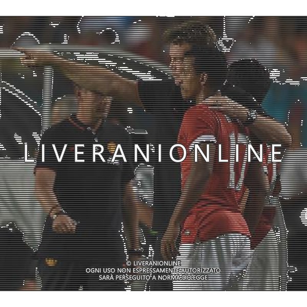 Guinnes International Champions Cup 2014 Finale Miami - 04.08.2014 Manchester United-Liverpool Nella Foto:Van Gaal Louis-Nani /Ph.Vitez-Ag. Aldo Liverani