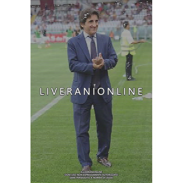 UEFA Europa League - 3Â° turno preliminare Torino 7-08-2014 Stadio Olimpico Torino - Brommapojkarna nella foto Urbano Cairo presidente del Torino foto Roberto Garavaglia - ag. Aldo Liverani
