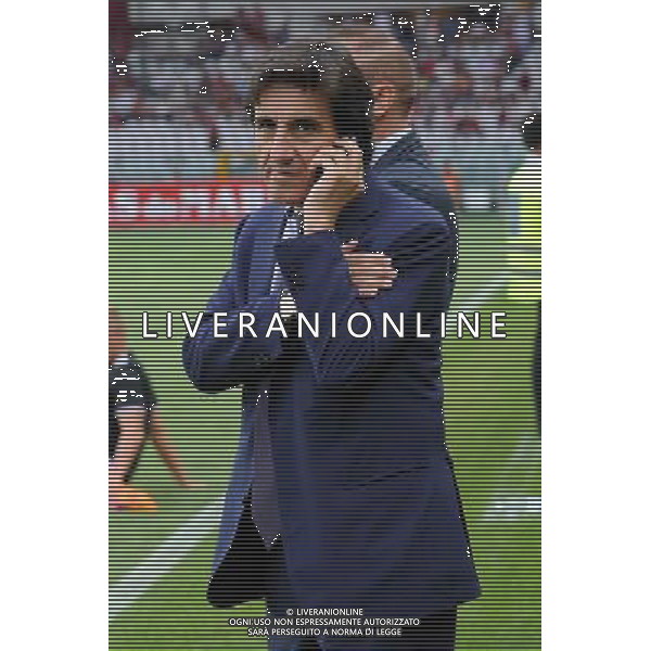 UEFA Europa League - 3Â° turno preliminare Torino 7-08-2014 Stadio Olimpico Torino - Brommapojkarna nella foto Urbano Cairo presidente del Torino foto Roberto Garavaglia - ag. Aldo Liverani