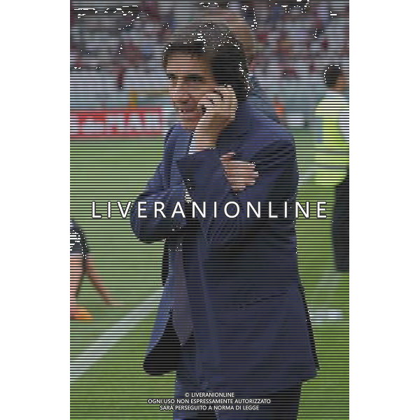 UEFA Europa League - 3Â° turno preliminare Torino 7-08-2014 Stadio Olimpico Torino - Brommapojkarna nella foto Urbano Cairo presidente del Torino foto Roberto Garavaglia - ag. Aldo Liverani