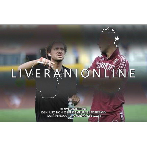 UEFA Europa League - 3Â° turno preliminare Torino 7-08-2014 Stadio Olimpico Torino - Brommapojkarna nella foto Alessio Cerci (Torino) a SX e Omar El Kaddouri (TorinO) foto Roberto Garavaglia - ag. Aldo Liverani