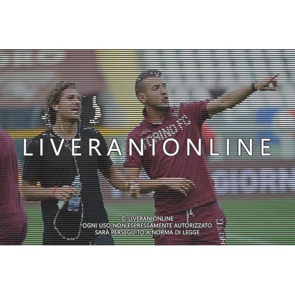 UEFA Europa League - 3Â° turno preliminare Torino 7-08-2014 Stadio Olimpico Torino - Brommapojkarna nella foto Alessio Cerci (Torino) a SX e Omar El Kaddouri (TorinO) foto Roberto Garavaglia - ag. Aldo Liverani