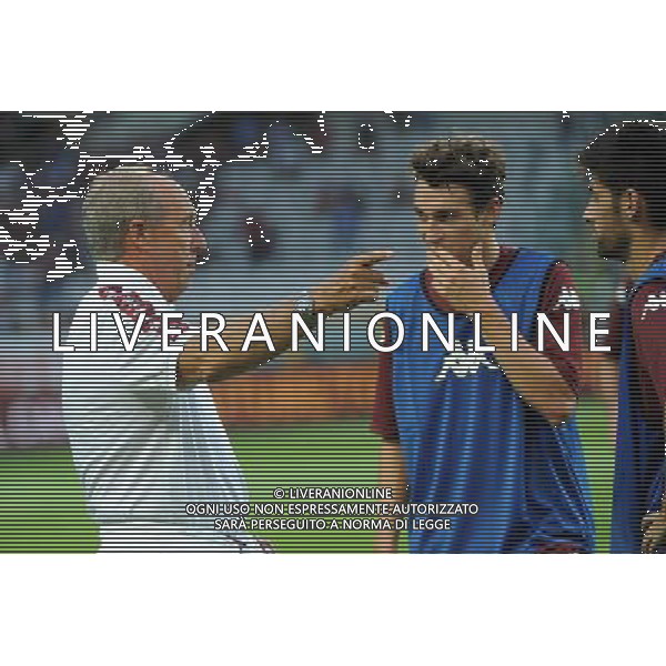 UEFA Europa League - 3Â° turno preliminare Torino 7-08-2014 Stadio Olimpico Torino - Brommapojkarna nella foto Giampiero Ventura allenatore del Torino con Matteo Darmian (Torino) al centro e Marco Benassi (Torino) a DX foto Roberto Garavaglia - ag. Aldo Liverani