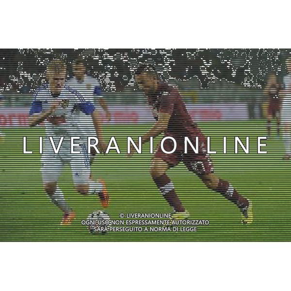 UEFA Europa League - 3Â° turno preliminare Torino 7-08-2014 Stadio Olimpico Torino - Brommapojkarna nella foto Fabio Quagliarella (Torino) foto Roberto Garavaglia - ag. Aldo Liverani