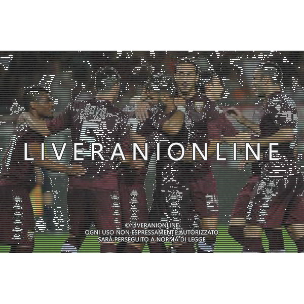 UEFA Europa League - 3Â° turno preliminare Torino 7-08-2014 Stadio Olimpico Torino - Brommapojkarna nella foto giocatori del Torino esultano dopo un gol foto Roberto Garavaglia - ag. Aldo Liverani