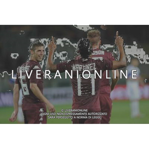 UEFA Europa League - 3Â° turno preliminare Torino 7-08-2014 Stadio Olimpico Torino - Brommapojkarna nella foto Martinez segna il 4 a 0 foto Roberto Garavaglia - ag. Aldo Liverani