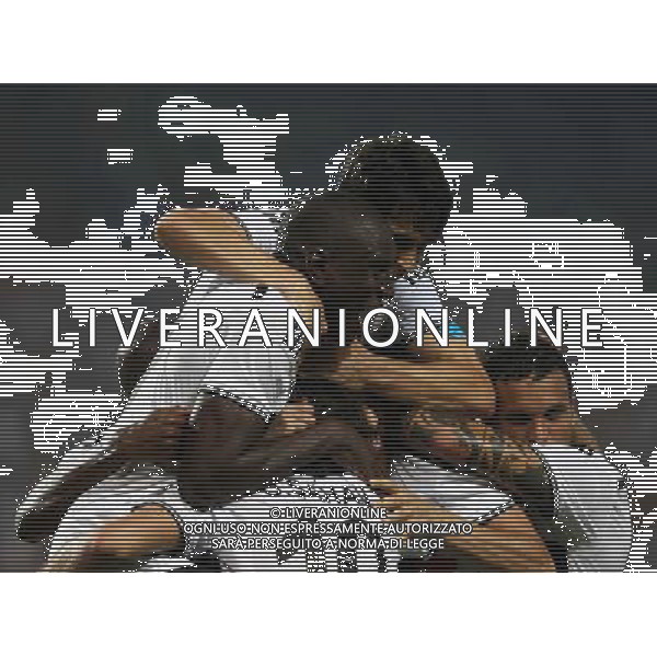 UEFA Champions League third leg qualification second leg match between Besiktas and Feyenoord at Olympic stadium in istanbul 06 august 2014. Score: Besiktas 3 - Feyenoord 1 Pictured: Besiktas players celebrates after Demba Ba s goal. PUBLICATIONxNOTxINxTUR UEFA Champions League Third Leg Qualification Second Leg Match between Besiktas and Feyenoord AT Olympic Stage in Istanbul 06 August 2014 Score Besiktas 3 Feyenoord 1 Besiktas Players Celebrates After Demba Ba s Goal PUBLICATIONxNOTxINxTUR AG ALDO LIVERANI SAS ONLY ITALY