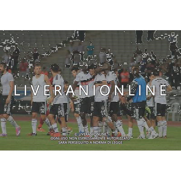 UEFA Champions League third leg qualification second leg match between Besiktas and Feyenoord at Olympic stadium in istanbul 06 august 2014. Score: Besiktas 3 - Feyenoord 1 Pictured: Besiktas players celebrates after Demba Ba s goal. PUBLICATIONxNOTxINxTUR UEFA Champions League Third Leg Qualification Second Leg Match between Besiktas and Feyenoord AT Olympic Stage in Istanbul 06 August 2014 Score Besiktas 3 Feyenoord 1 Besiktas Players Celebrates After Demba Ba s Goal PUBLICATIONxNOTxINxTUR AG ALDO LIVERANI SAS ONLY ITALY