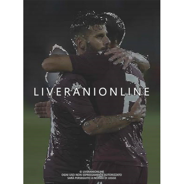 UEFA Europa League 2014/2015 Terzo Turno di Qualificazione Ritorno Torino - 07.08.2014 Torino-Brommapojkarna Nella Foto:Nocerino Antonio-Quagliarella Fabio /Ph.Vitez-Ag. Aldo Liverani