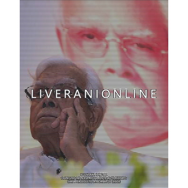 (140808) -- NEW DELHI, Aug. 8, 2014 () -- Former Indian External Affairs Minister Natwar Singh reacts during the release ceremony of his book \'One Life Is Not Enough\' in New Delhi, India, Aug. 7, 2014. (/Partha Sarkar) ©photoshot/Agenzia Aldo Liverani sas - ITALY ONLY - EDITORIAL USE ONLY