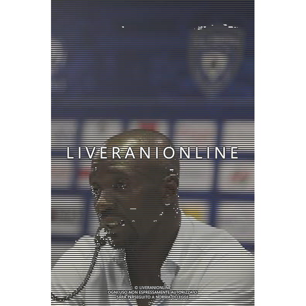 Claude MAKELELE - 07.08.2014 - Conference de presse - Bastia Photo : Michel Maestracci / Icon Sport AG ALDO LIVERANI SAS ONLY ITALY