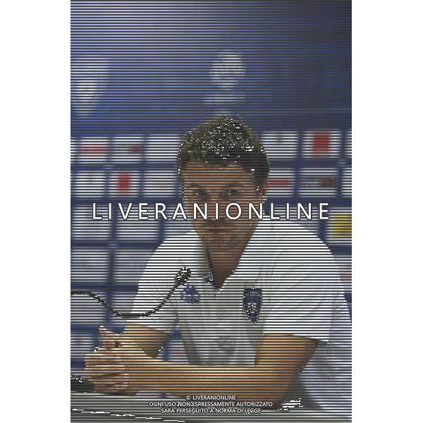 Yannick CAHUZAC - 07.08.2014 - Conference de presse - Bastia Photo : Michel Maestracci / Icon Sport AG ALDO LIVERANI SAS ONLY ITALY