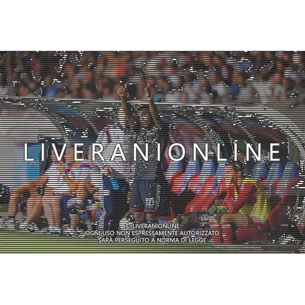 Alexandre Lacazette - 07.08.2014 - Lyon / Mlada Boleslav - Tour preliminaire de Ligue Europa 2014/2015 Photo : Jean Paul Thomas / Icon Sport AG ALDO LIVERANI SAS ONLY ITALY