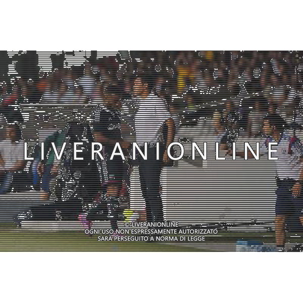 Alexandre Lacazette / Hubert FOURNIER - 07.08.2014 - Lyon / Mlada Boleslav - Tour preliminaire de Ligue Europa 2014/2015 Photo : Jean Paul Thomas / Icon Sport AG ALDO LIVERANI SAS ONLY ITALY